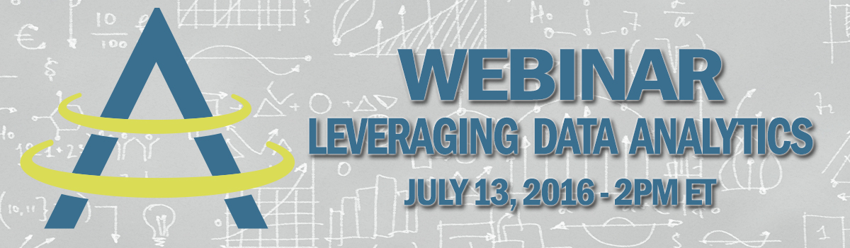 ACC Webinar: Leveraging Data Analytics on July 13!
